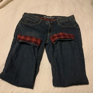 Women’s Eddie Bauer Lined Jeans